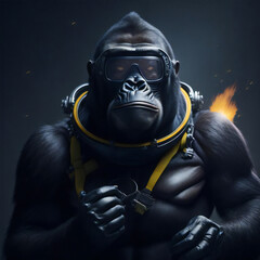 スペースゴリラ　ファイティング