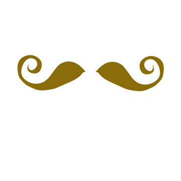Brown Mustache vectors