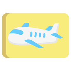 plane icons, are often used in design, websites, or applications, banner, flyer to convey specific concepts related to vacations or tourism.
