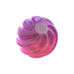 3d Rendering - Gradient Glass Abstract Geometric Object