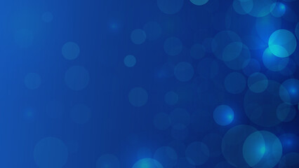 blue abstract bokeh light background 