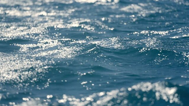 Gleaming Ocean Currents In Thailand