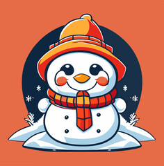 snowman cartoon