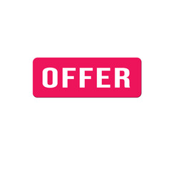 offer Banner Label Tag