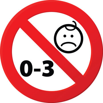 No Prohibition. 0-3 Age Limit - Not Suitable For Children Under 3 Years