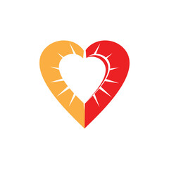 Beauty Love Vector icon illustration design Template