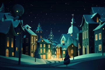 Christmas wallpapers. Generative ai