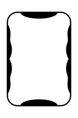 card rectangle frame