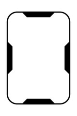 card rectangle frame