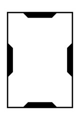 card rectangle frame