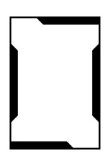 card rectangle frame