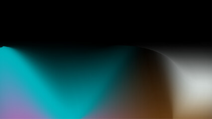 Minimalistic soft gradient background design. Contemporary art walllpaper with brigh neon blending colors. Retro futuristic style