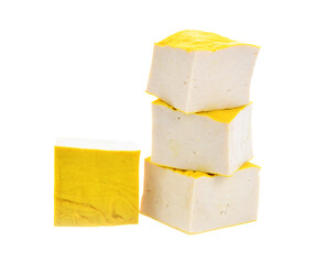 yellow tofu on transparent png