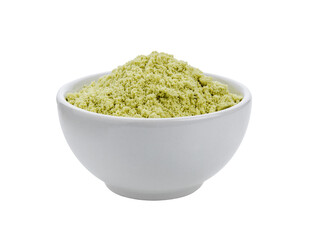 whey protein in bowl on transparent png