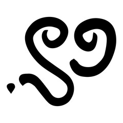 art hand drawn heart