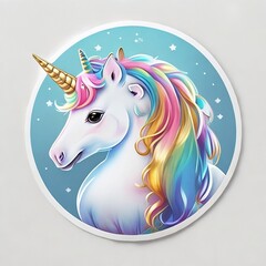 Naklejka na ściany i meble Enchanting Unicorn Delights