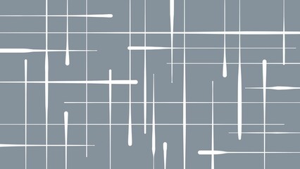 Monochrome industrial wallpaper, contemporary art, crossing lines, white lines on the gray background, accent, tubes, industrial theme, change direction, geometrical, technical, crossing pipes