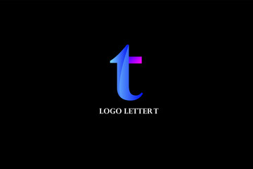 Letter t logo design