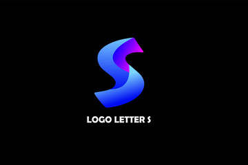 Letter s logo design