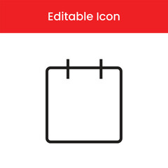 Schedule  icon, Schedule outline icon, Schedule vector icon