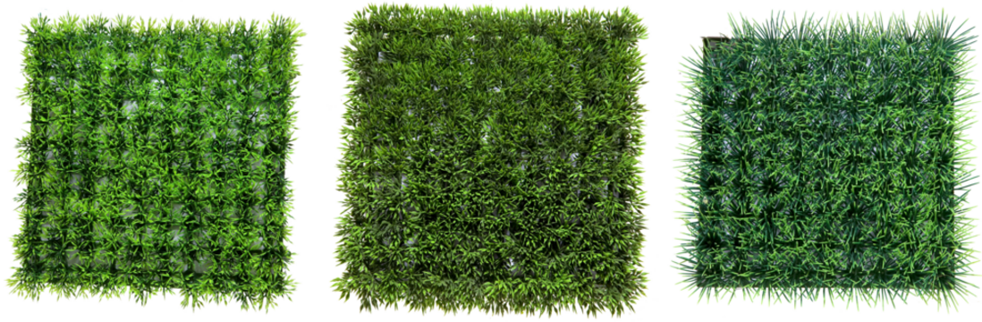 tiles with grass and on transparent background - Powered by Adobe