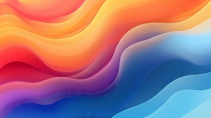 Obraz premium abstract colorful wave background