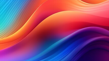 Fototapeta premium abstract colorful wave background