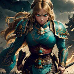 Fototapeta premium fantasy girl