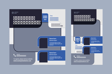 Business Conference or Event Social Media Post Design