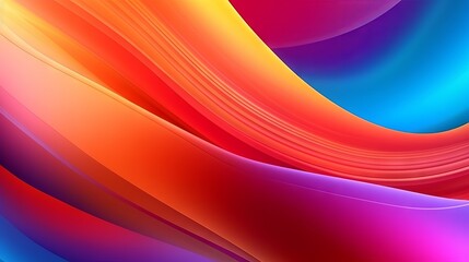 Obraz premium abstract colorful wave background