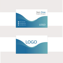 Fototapeta premium set of business cards