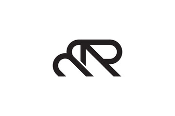mr logo design concept