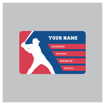 Baseball Business Card Design
