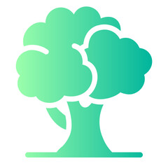 tree Gradient icon