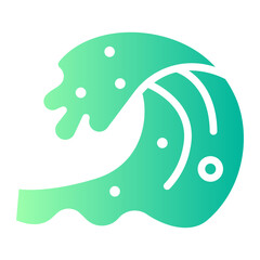 waves Gradient icon