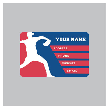 Baseball Business Card Design