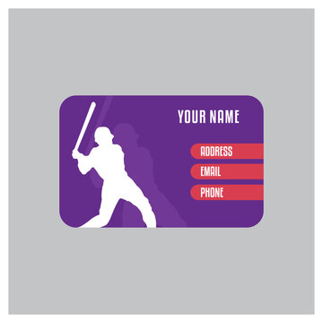 Baseball Business Card Design
