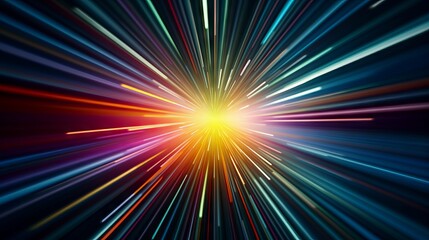 Fototapeta premium abstract background with rays