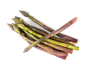Raw Garden Asparagus, Fresh Green Spring Vegetables, Asparagus Officinalis Edible Sprouts