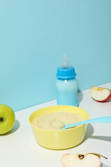 Concept of baby food and baby nutrition
