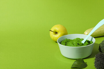 Concept of baby food and baby nutrition
