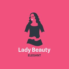 Lady Beauty Elegant Logo