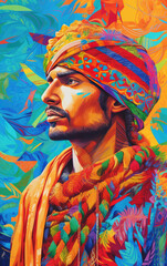 Obraz premium man person 