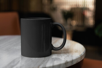 Beautiful mug mockup