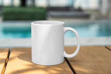 Beautiful mug mockup