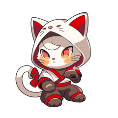 Maneki Neko Ninja Kitty
