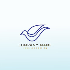 Healthcare consulting sophisticated Peregrine logo design