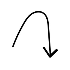 Abstract Line Arrow