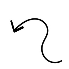 Abstract Line Arrow