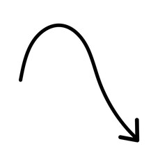 Abstract Line Arrow